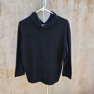 Luisa Spagnoli Beaded Cashmere Sweater